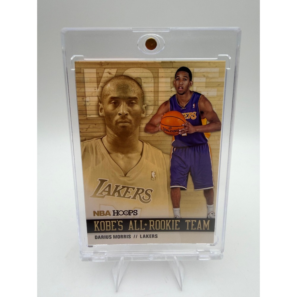 2012-13 Panini NBA Hoops Kobe's All-Rookie Team Darius Morris #26 Lakers Card